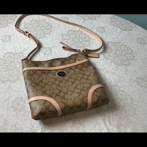 Coach Classic Crossbody Signature Canvas Bag